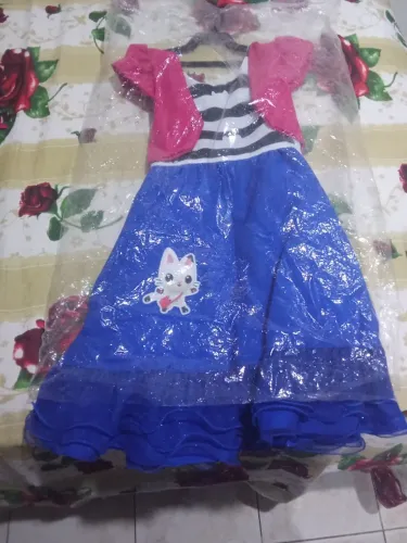 Título: Vestido Infantil Tema A Casa Mágica da Gabby - 8 Anos - R$ 60