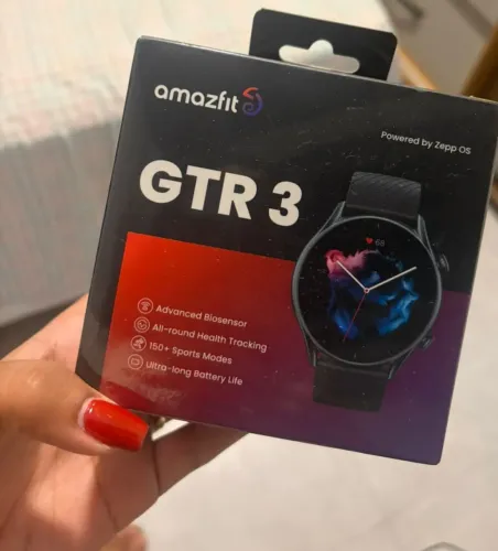 Amazfit GTR3 - Preto - Lacrado