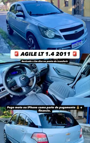 Chevrolet Agile LT 1.4 MPFI 8V Flexpower 5P 2011