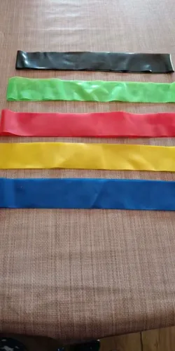 Faixa elástica para alongamentos