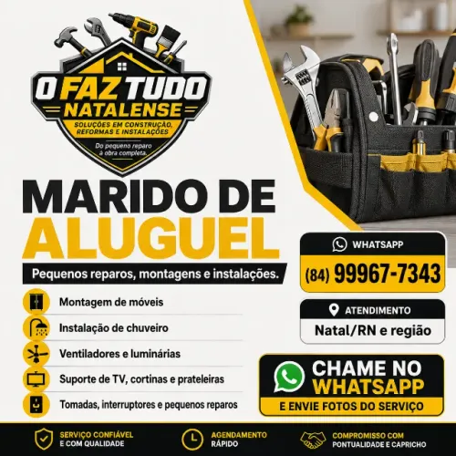 Marido de aluguel em Nova Parnamirim