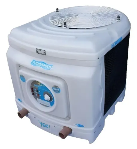 Aquecedor piscina trocador de calor para piscina de 100m3