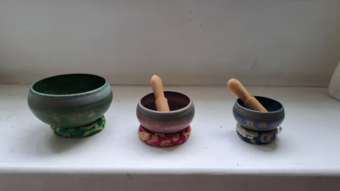 Conjunto de Sinos Tibetanos