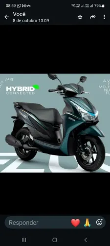 Fluo 125 Hybrid ABS Yamaha