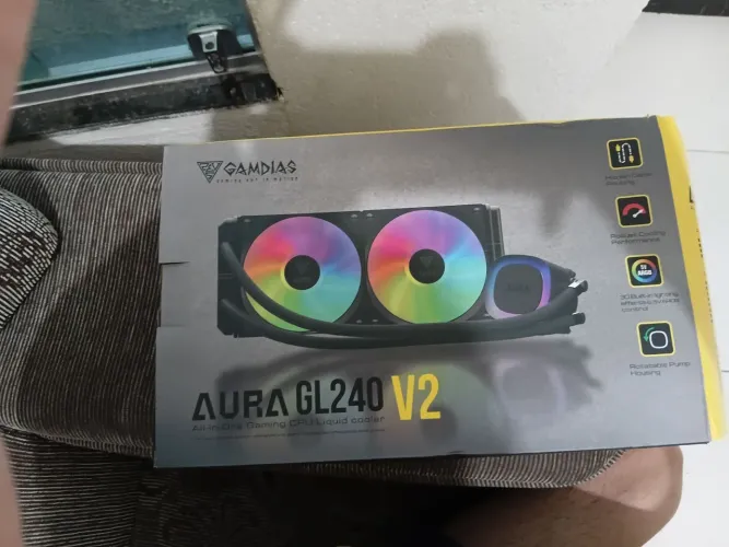 [COMBO] Gabinete Aigo + Water Cooler Aura Gl240mm V2 [LEIA A DESCRIÇÃO]
