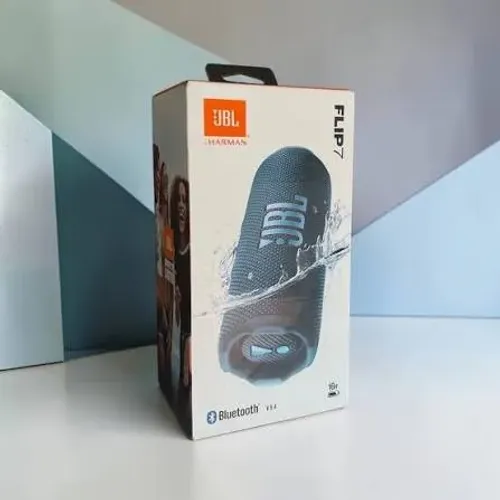 JBL FLIP 7 Azul e Preta