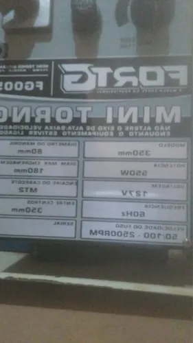Torno mecânico mini