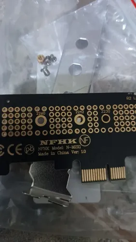 Adaptador SSD M.2 NVMe PCIe X1 NFHK N-M2X1