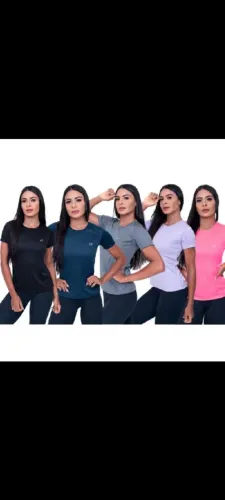 Lote de camiseta feminina novas