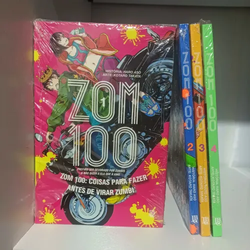 Mangá Zom 100 vol. 01 ao 04