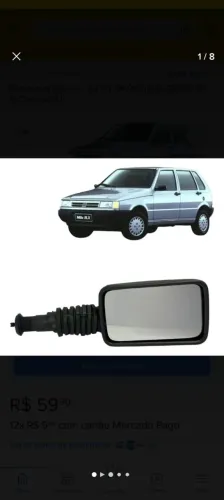Retrovisor de uno 