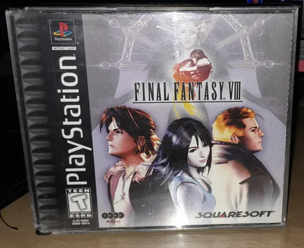 Final Fantasy 8 - PS1 original Americano Black Label