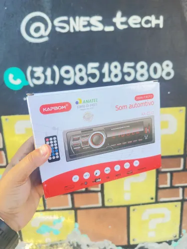 Som automotivo 300w Kapbom Novo