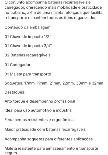 Chave de impacto