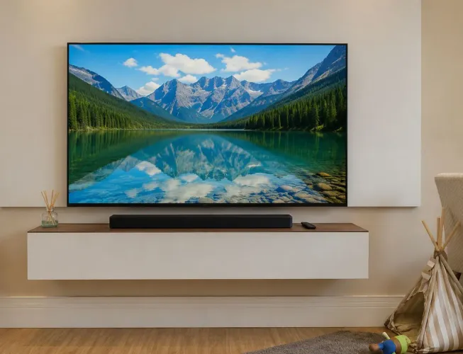 Rack suspenso para TV