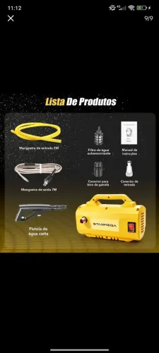 LAVADORA DE ALTA PRESSÃO