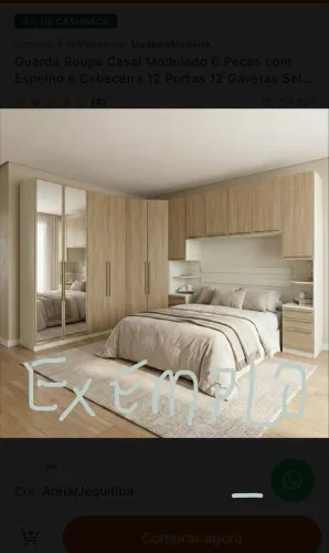 [TÁ DADO] Dormitório de Casal modulado