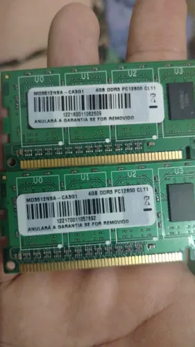 Memória RAM 8GB (2x4GB) DDR3 1600MHz PC12800 CL11