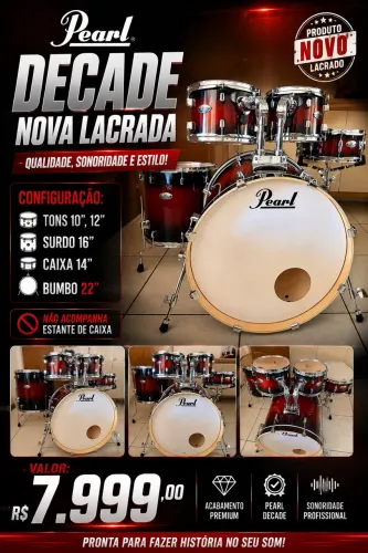 Bateria pearl decade