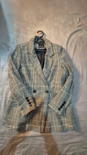 Blazer femenino xadrez