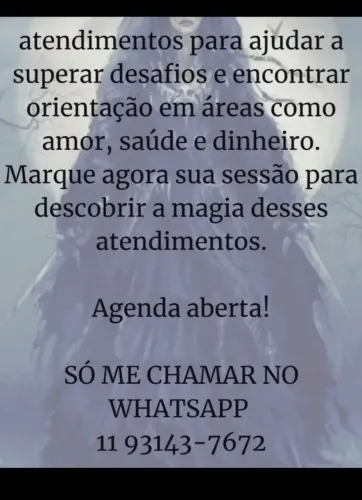 Venha fazer suas perguntas espiritual para Maria mulambo