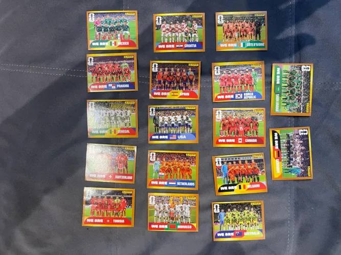 Lote com 20 figurinhas mcdonalds copa mundo 2026 sem repetição