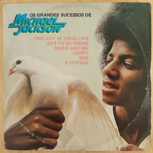 LP disco de vinil os grandes sucessos de Michael Jackson