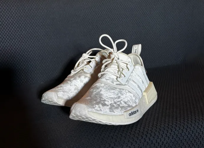 Adidas NMD R1 - White Silver Metalic W