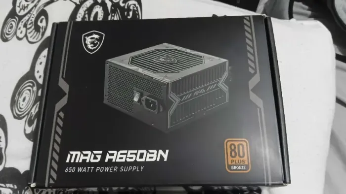 Fonte ATX MSI 650W MAG 80 Plus Bronze (Usado)