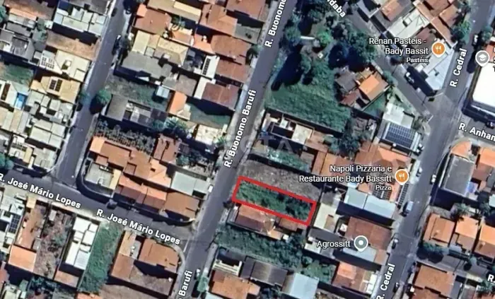 Bady Bassitt - Terreno com 427,10 m² para uso misto próximo ao centro