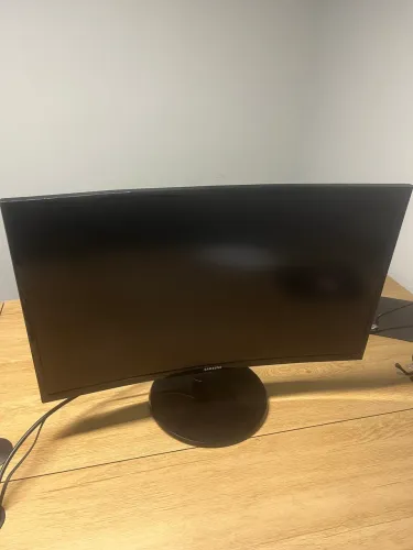 Monitor Curvo Samsung 27" Full HD (CF390) - Impecável / Pouco Uso
