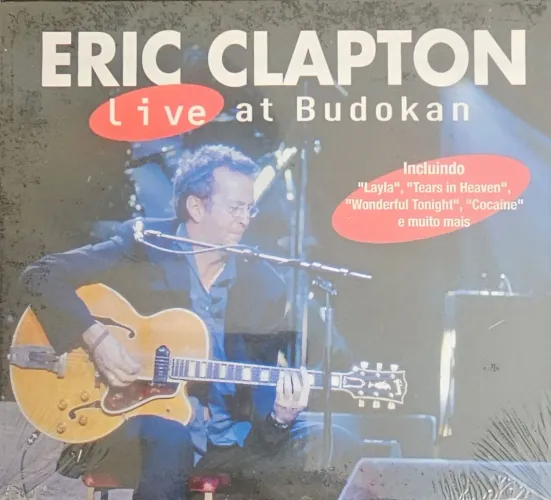 CD Eric Clapton - Live at Budokan Grandes sucessos desse maravilhoso cantor - 2001