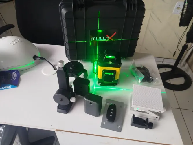 nivel a laser profissional 16 linhas completo