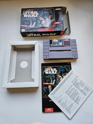 Lote Jogos Super Star Wars Super Nintendo SNES