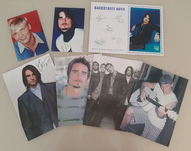 Fotos Backstreet Boys (autografado)