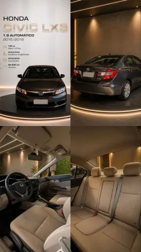 Honda Civic Sedan LXS 1.8/1.8 Flex 16V Aut. 4P 2016