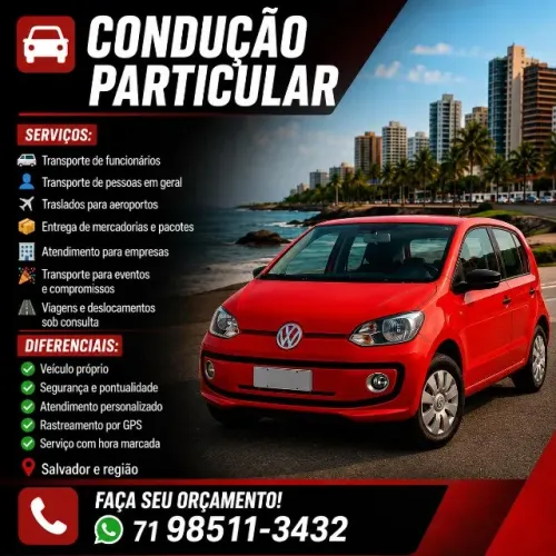 CONDUÇÃO PARTICULAR | TRANSPORTE E ENTREGAS