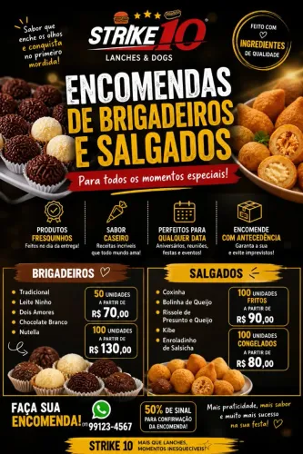 Faça já seu pedido
