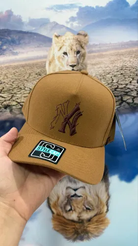 Bonés aba curva NY bordado