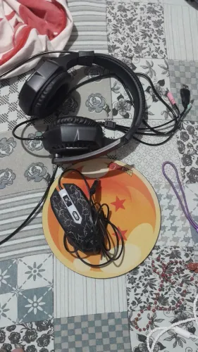 Kit mause e fone gamer clanm