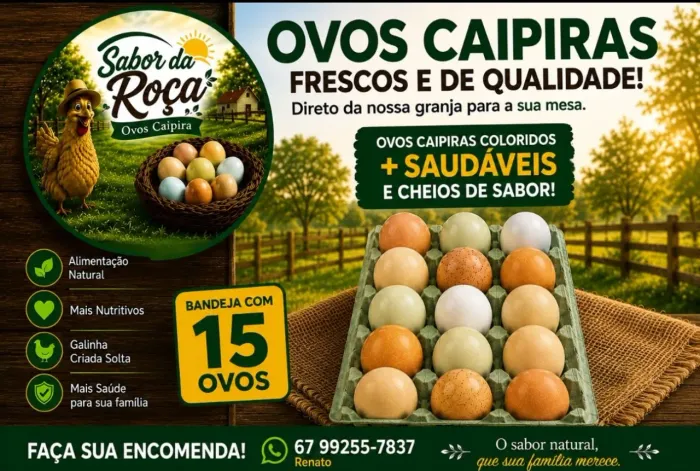 Ovos Caipira 