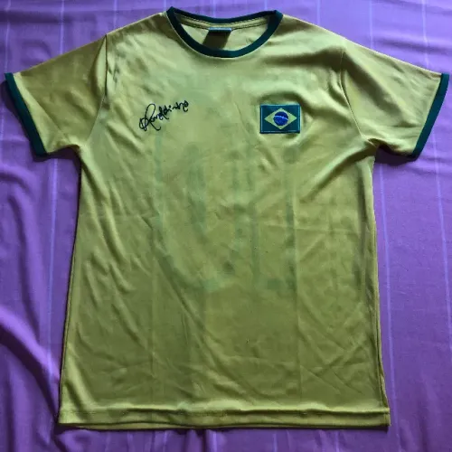camisa brasil ronaldinho gaucho tamanho m