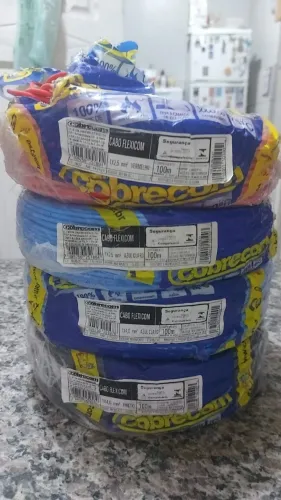Cabo flexível (marca: Cobrecom) - Venda em lote