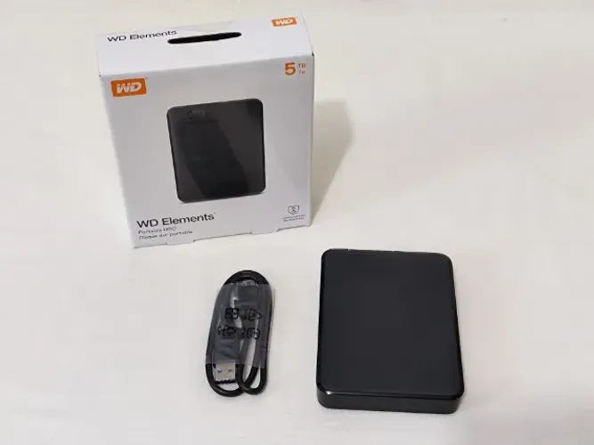 HD Externo WD Elements 5TB WDBU6Y0050BBK USB 3.0