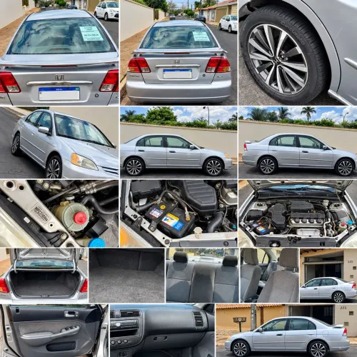 Honda Civic Sedan LX 1.7 16V 115cv Mec. 4P 2003