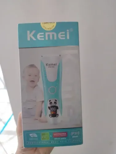 Máquina de cabelo infantil Kemei