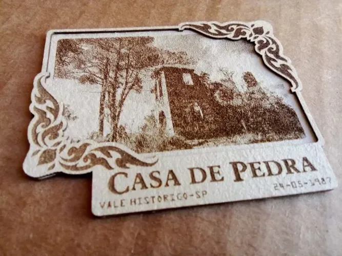Mini Quadro Camadas Decorativo