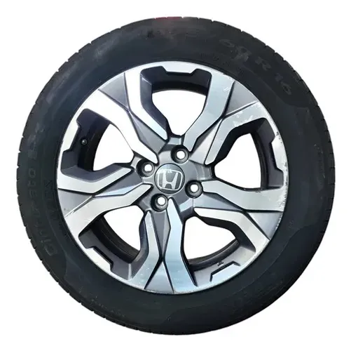 Roda Aro 16 C/pneu 195/60r16 Honda Wr-v 2018 A 2020 Prateado