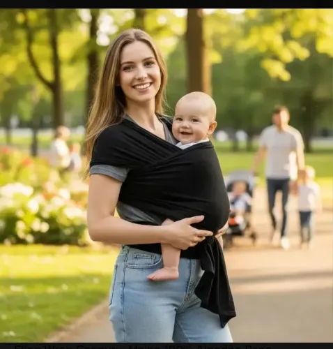 Sling ergonômico de algodão