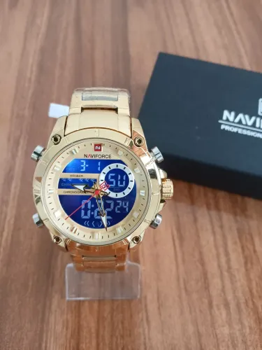 Relógio Naviforce Original - Luxo e Estilo por Preço Imperdível!